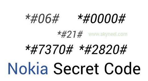 Nokia Secret Code : Easily manage your Nokia phone