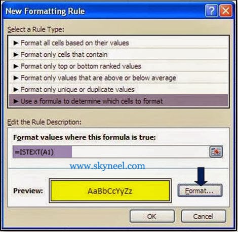 Conditional-Formatting-Formula-on-Text-Entreis