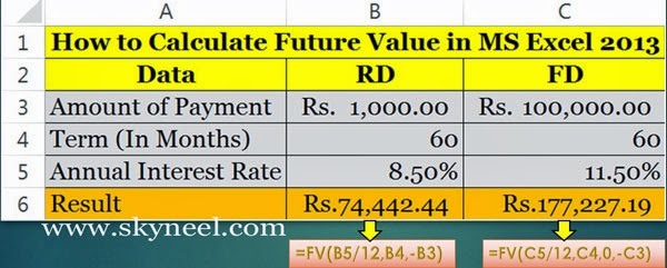 How-to-calculate-Future-Value-in-Excel-2013