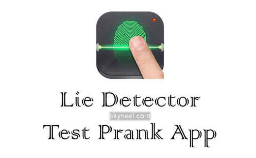 Detector prank lie 