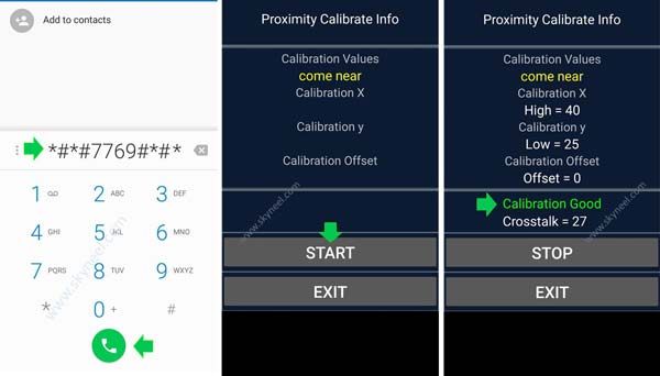 VÃ½sledek obrÃ¡zku pro calibrate proximity sensor
