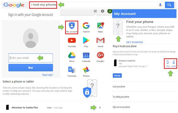 How to find your lost phone with Android Device Manager on Google