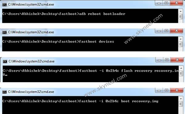 Flash TWRP recovery on Lenovo ZUK Z1 by Fastboot