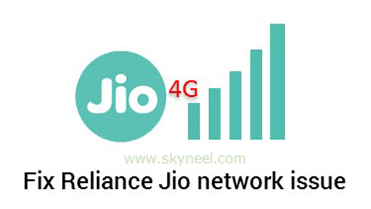 Solution to fix Reliance Jio Sim network issue in your phone