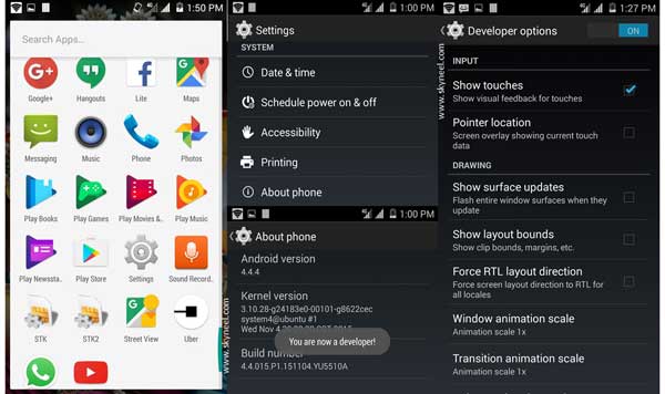 How to Enable or Disable show touches in Android phone