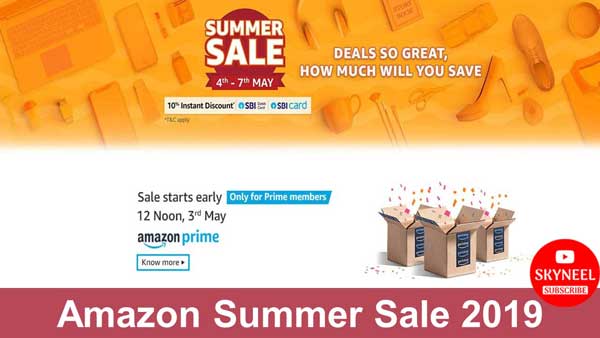Amazon Summer Sale 2019