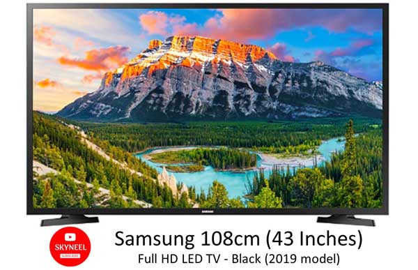 Amazon Deals Samsung 108cm 43 Inches Full Hd Led Tv Black 2019 Rs 29999