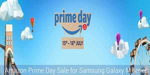 Amazon Prime Day Sale for Samsung Galaxy M series