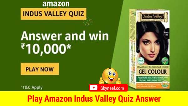 Amazon Indus Valley Quiz Answers