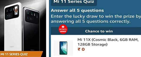 Amazon Mi 11 Series Quiz Answers